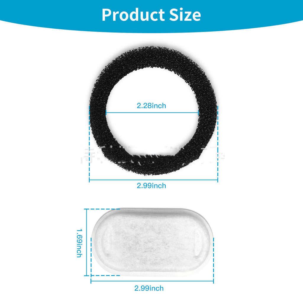 Pet Water Dispenser Accessories Filter Element Filter Cotton Combination